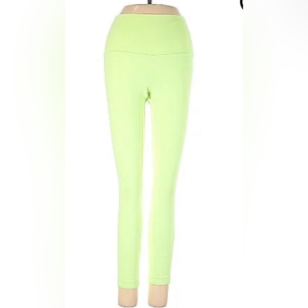 Lululemon Bright Green/Yellow Leggings